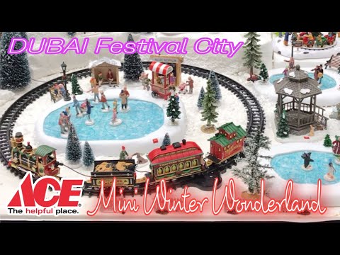 ACE Mini Winter Wonderland Christmas Village – 2021| DUBAI Festival City | Sweet Angel TV #Shorts