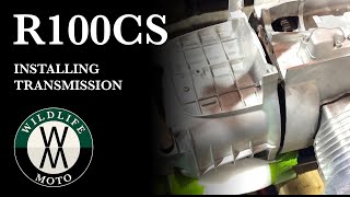 BMW R100CS: Build Update |  Transmission Install