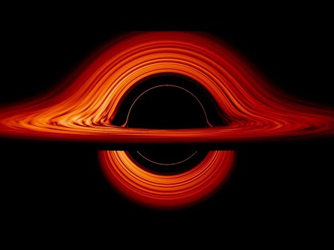 Revolve Around a Black Hole Accretion Disk in Amazing Visualization