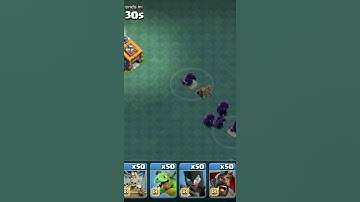 Clash Of Clans| Push Trap #shorts