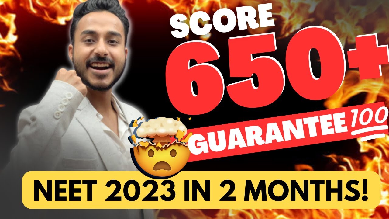 NEET 2 Month Strategy | Can I Crack NEET 2023 If I Start Now ? | Johari ...