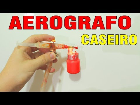 Vídeo: Como Fazer Um Aerógrafo