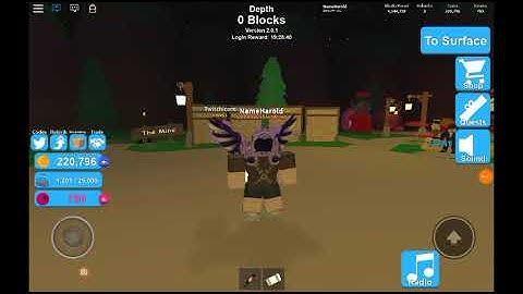 How to get the Twitch Wings in Mining Simulator.