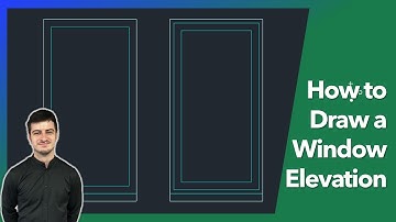 How to Draw a Window Elevation in AutoCAD (Like an Architect)