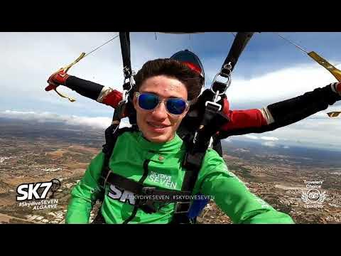 Tandem Skydive Salto de Paraquedas Algarve Cai 