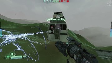 Tribes Ascend - Dodge warms up his high ping lance on gred - he doesn