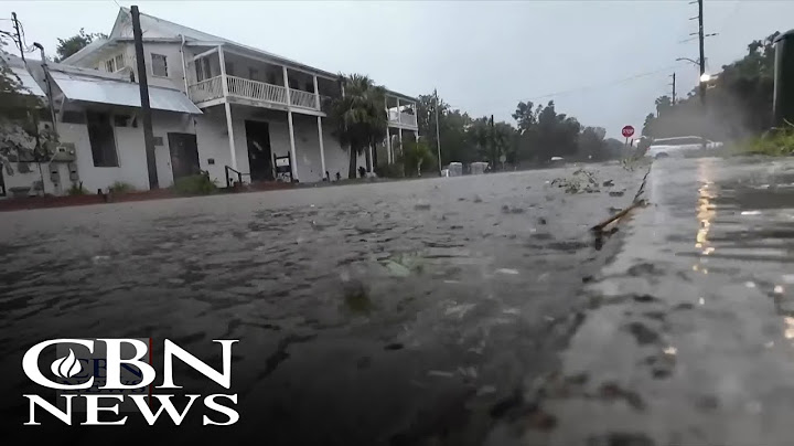 'Like a Freight Train': Helene Roars Ashore in FL as a Category 4