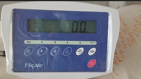 Weight scale calibration #Tscale #calibracion #weightscale