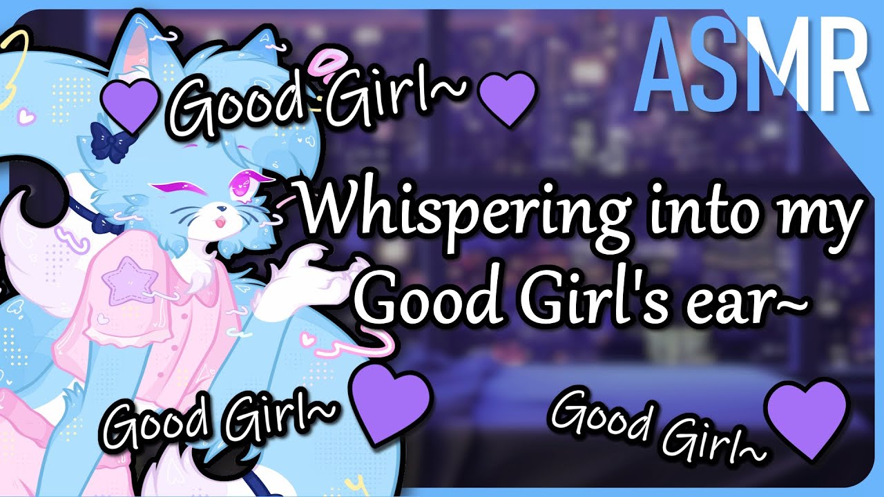 Furry ASMR 💙 Whispering into my Good Girl's ear~ [M4F][Headpats][Affirmations]