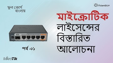 Part-05 (License) Mikrotik License Details.