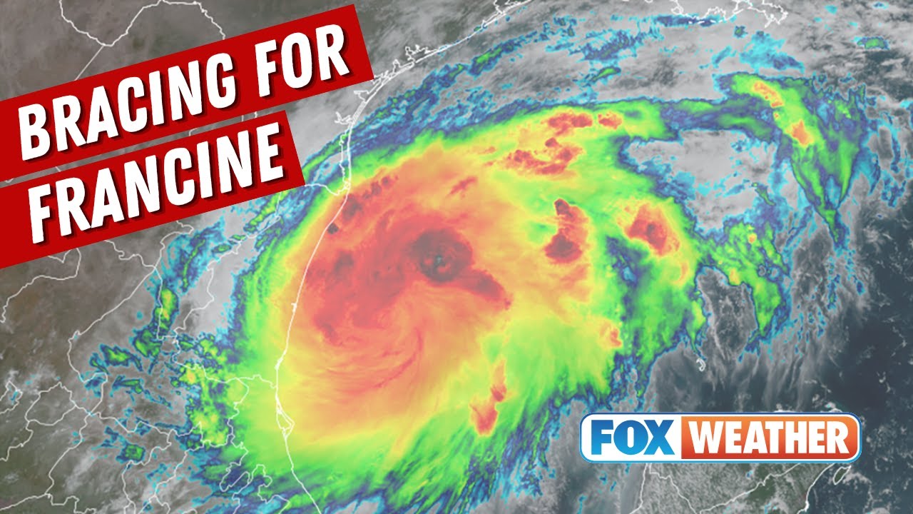Gulf Coast Preparing For Tropical Storm Francine - YouTube
