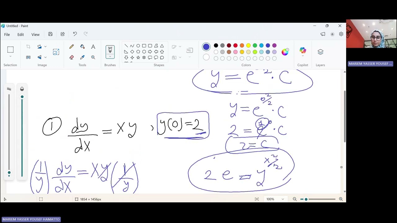 First Order Differential Equations 2 Qs (Explained)