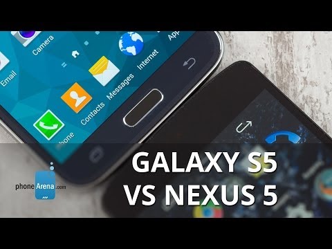 Samsung Galaxy S5 vs Google Nexus 5