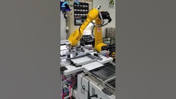 6-axis industrial robot for loading and unloading inspection