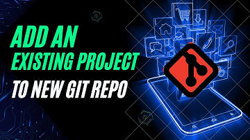 Add Git existing project to Github or Any Git Server | How to video | Project to new git repository