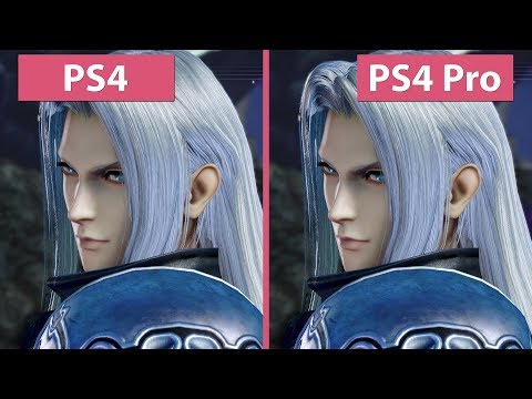 [4K] Dissidia Final Fantasy NT – PS4 vs. PS4 Pro Graphics Comparison