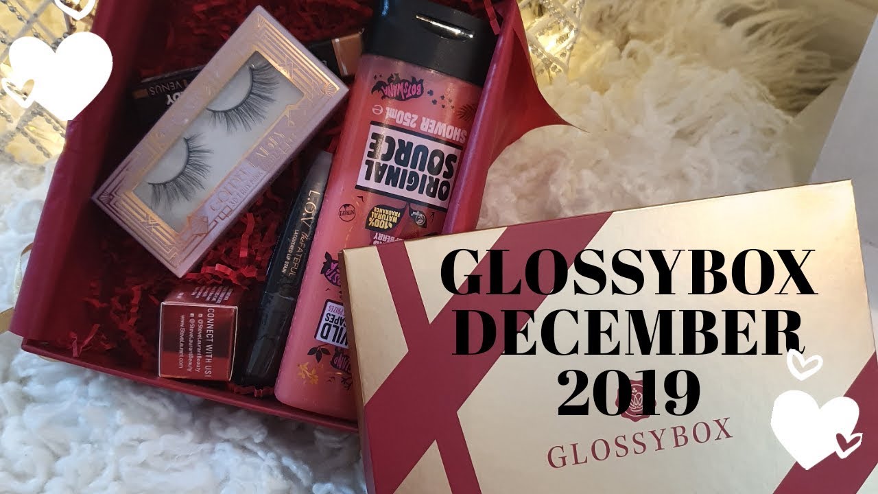 GLOSSYBOX UNBOXING DECEMBER 2019