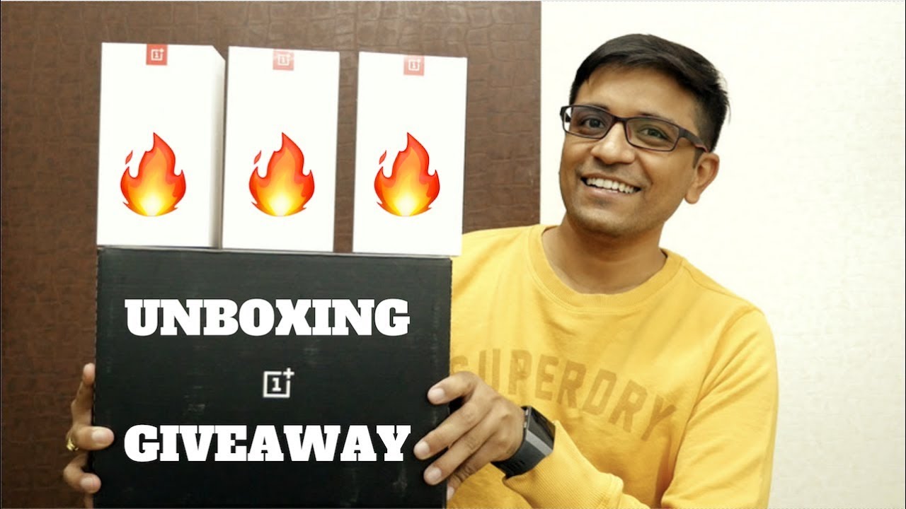 OnePlus 6 Unboxing & Top Features (3 OnePlus6 Giveaway) 🔥🔥🔥