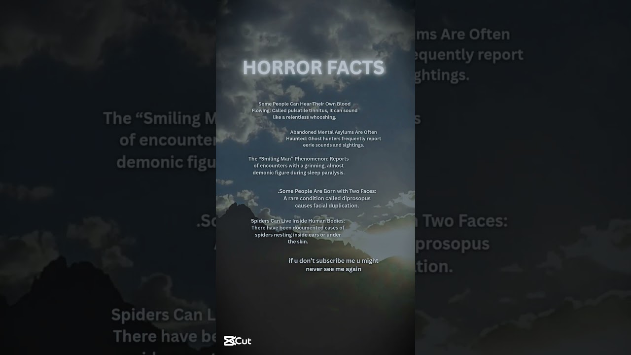 Horror Facts You Won’t Believe – Real Scary Phenomena & Urban Legends. 