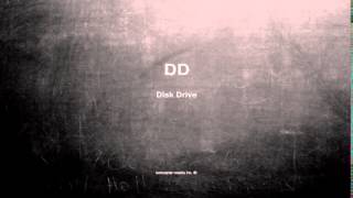 What does DD mean