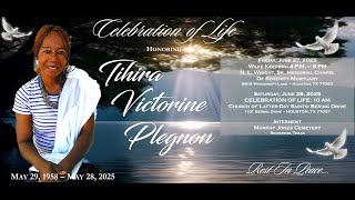 In Loving Memory of Sister Tihira Victorine Plegnon