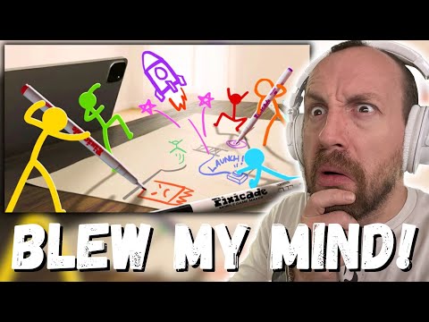 BLEW MY MIND!!! Alan Becker Animation vs. Game Design (REACTION!!!)