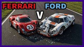 Ferrari V Ford - Legend Vs Legend Crash Test Compilation (beamng)