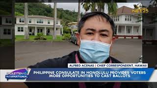 Phl Consulate in Honolulu provides voters more opportunities to cast ballots
