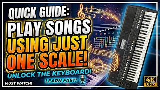 Introduction to Song Playing Using Single Scale & Intervals 🎹 | Easy Piano Exercise for Beginners