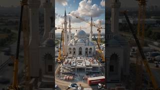 🕌 Road Side Grand Mosque Construction | Labbaik Ya Rasool Allah ﷺ Flag 🚩