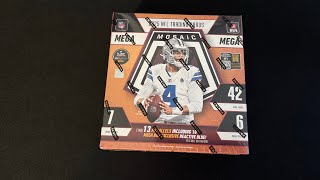 ASMR Whispered | Opening a Mosaic NFL Mega Box 😴✨ Can We Pull A HUGE Hit?  screenshot 1