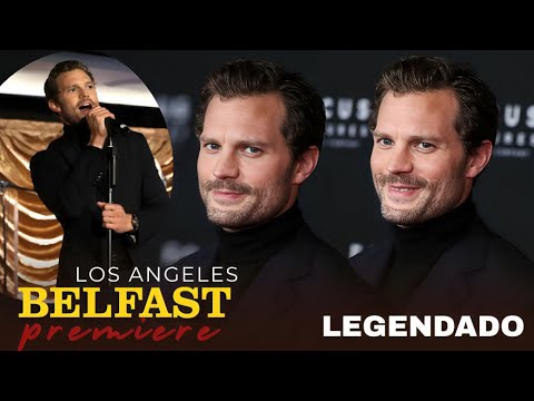 (LEGENDADO) #tb | RED CARPET| Jamie Dornan at Belfast Movie LA premiere 🍀💚🎥