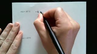 Domain of a Square Root Function