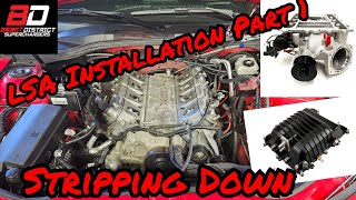 Part 1 Camaro SS LSA Installation Boost District 5th Gen Install How What Need ZL1 1LE Supercharger