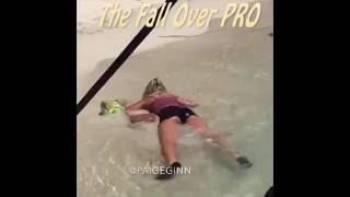 This girl constantly pretends to fall over in public and it's too much