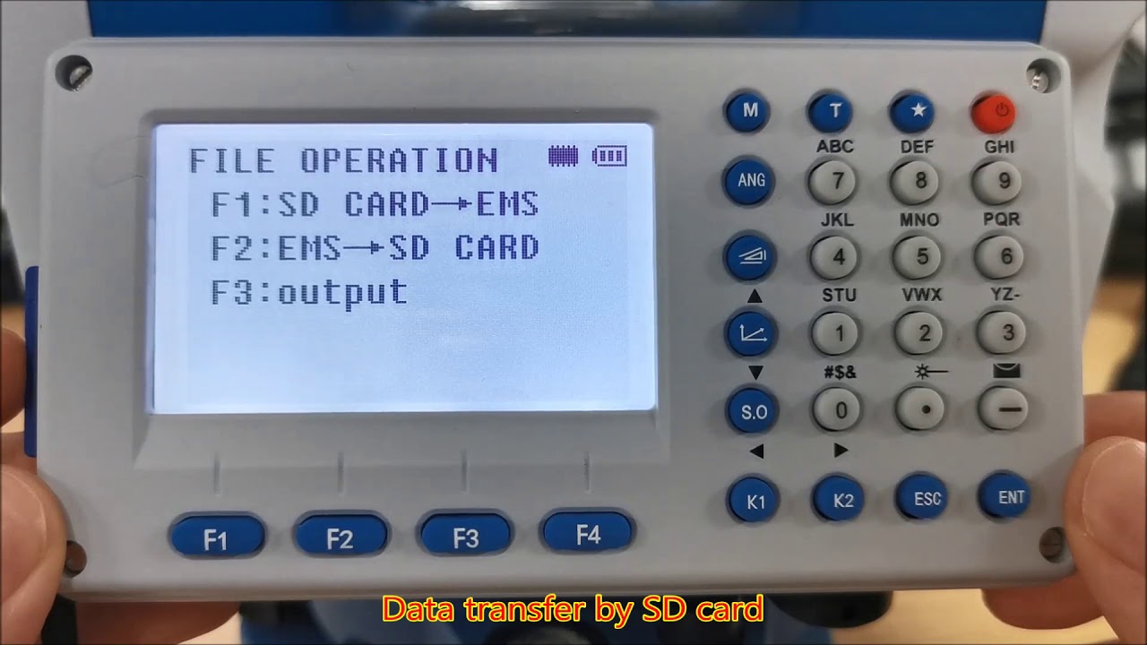 632R6 Data Transfer, Kolida, Professional Survey Equipment Manufacturer