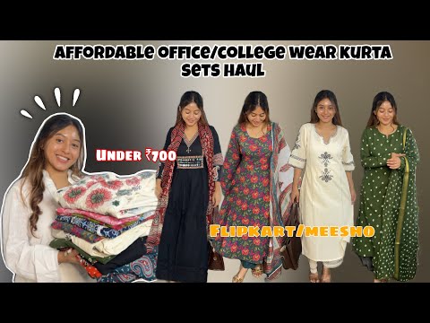 Affordable kurta sets for office/college starting ₹400 😍