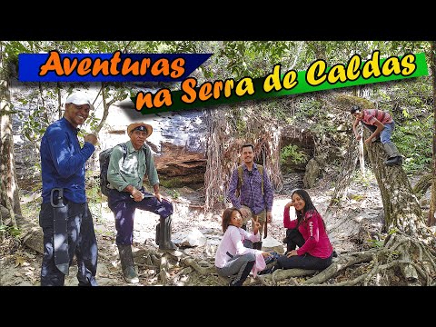 Aventuras na Serra de Caldas, Grandes Amigos e Fortes Emoções Diferentes em uma Trilha Surpreendente
