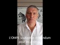 Lompe et gilles lazzarini soutiennent le rfrendum pour les animaux lanc par mr hugo clment 