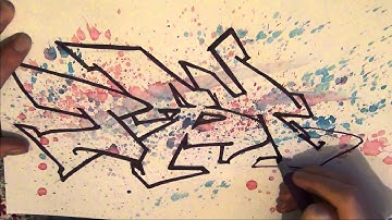 Step By Step How To Draw Graffiti Letters - Write Psy In Graffiti For Beginners