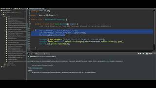 Java8 | Write a Program to find the Maximum element in an array