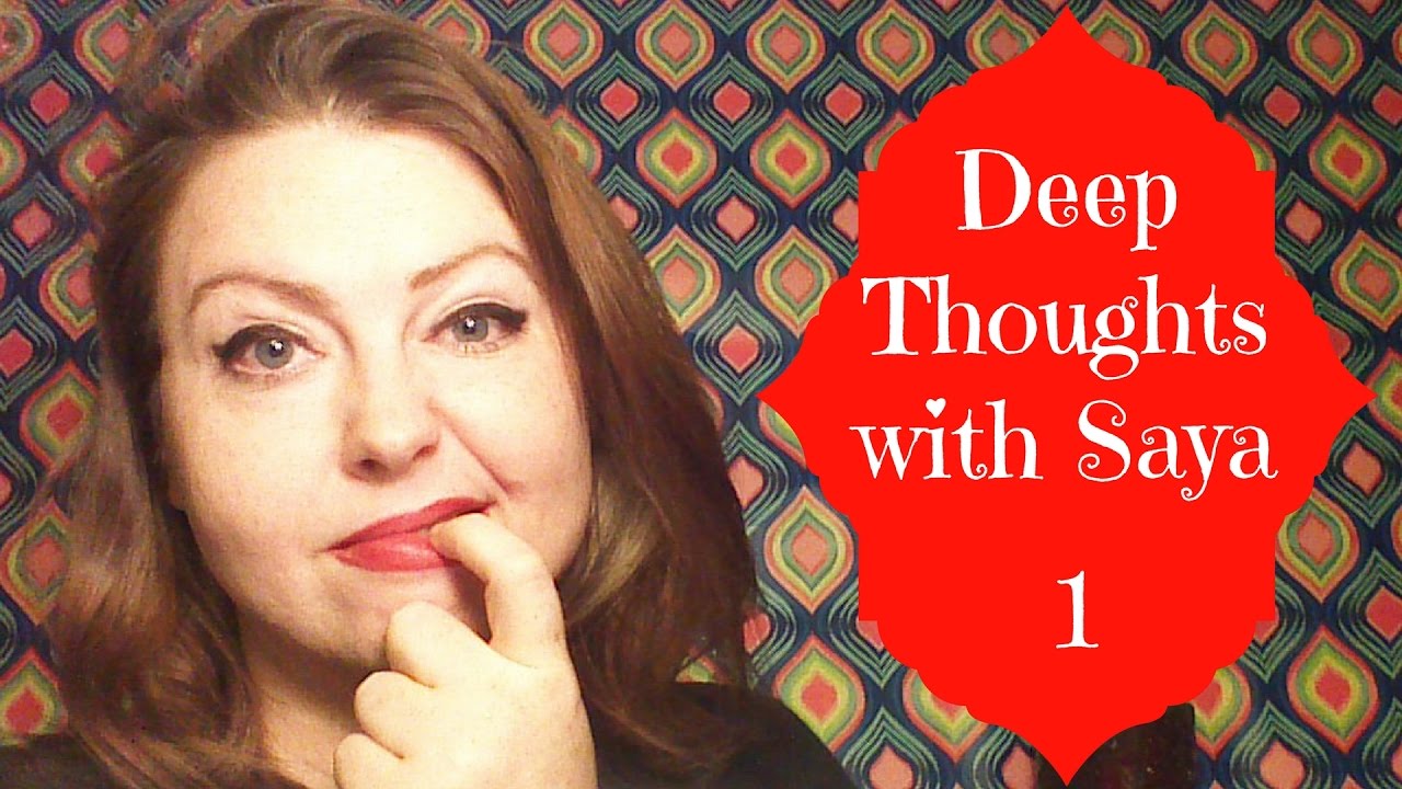 Deep Thoughts with Saya 1:  the German Cannibal