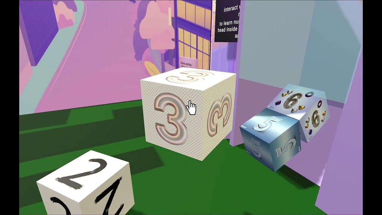 Walkthrough of my new Japanese learning 3D experience design - Japanese learning adventure