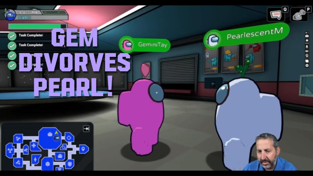 Best Moments Compilation. HERMITS play 3D AMONG US for the first time.