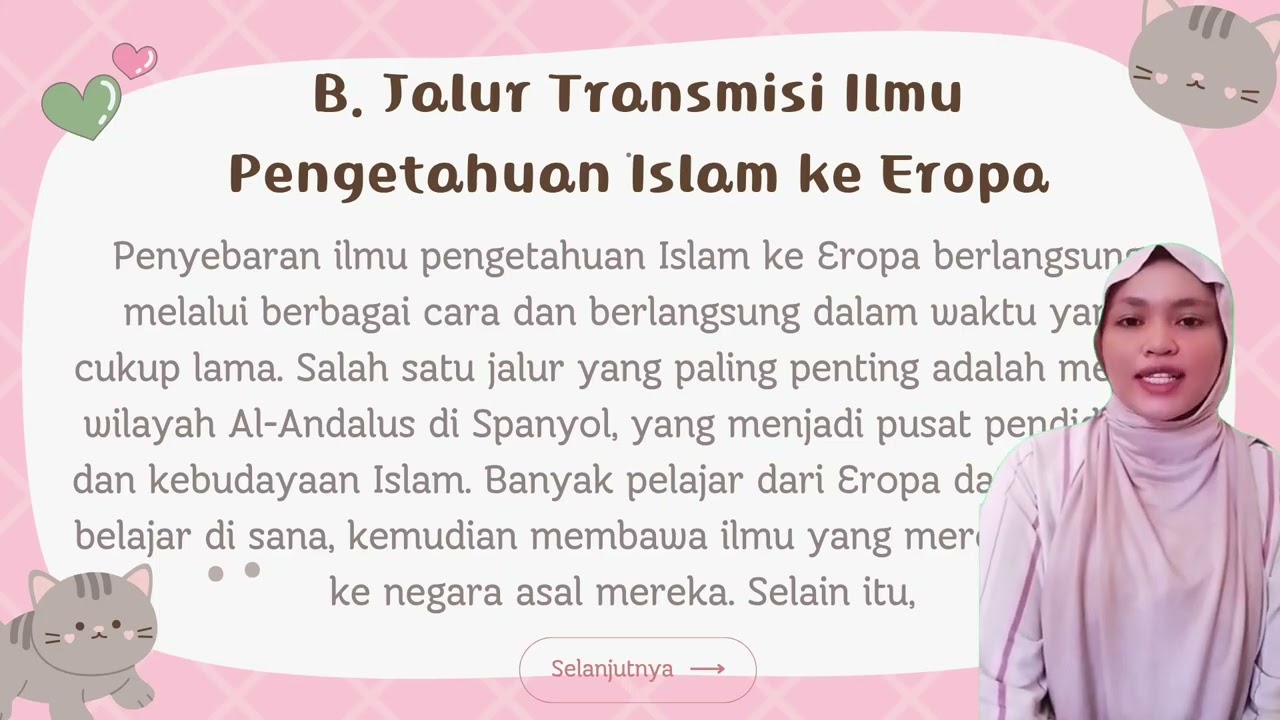 Tugas UAS "Transmisi Ilmu Pengetahuan Islam ke Eropa dan Perannya Dalam Kebangkitan Peradaban