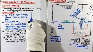 Part-2.   Polarography | Advantages & disadvantages of Dropping mercury electrodes