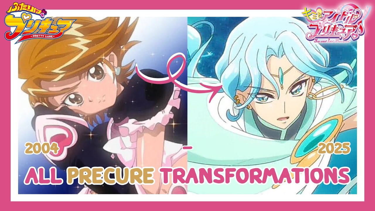 【CC】All Precure Transformations (Cure Black - Cure Connect) | ✨2004 - 2025✨