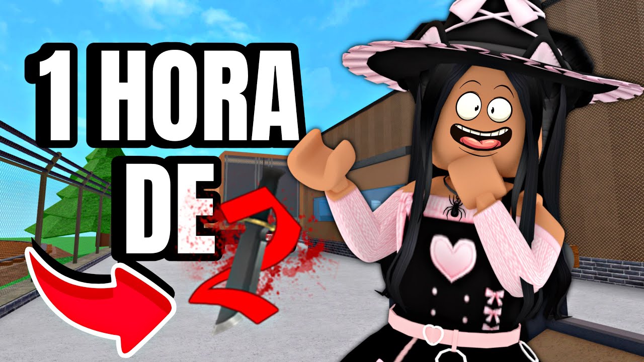 ¡1 HORA JUGANDO MURDER MYSTERY! 😱 / MICHI ROBLOX