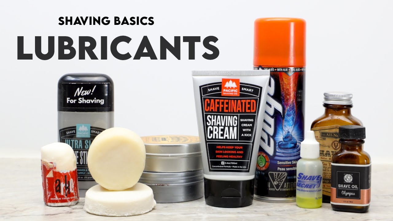 Shaving Basics Lubricants The Key to Smooth Shaves YouTube