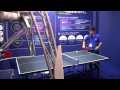 Omron’s table tennis robot built to rally